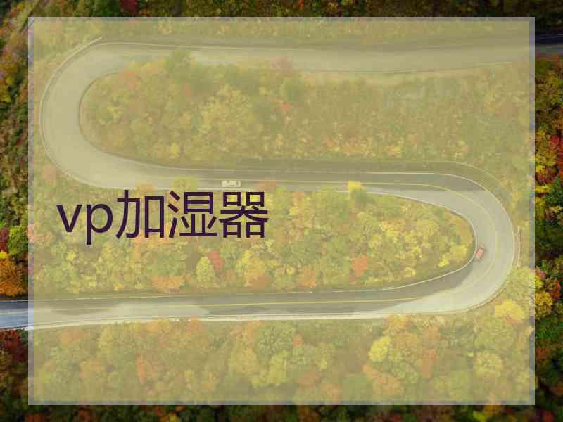 vp加湿器