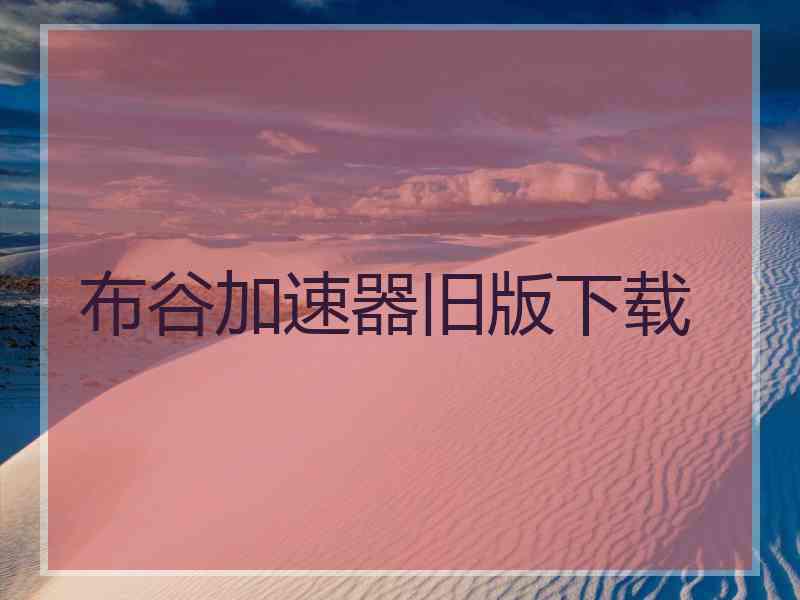 布谷加速器旧版下载