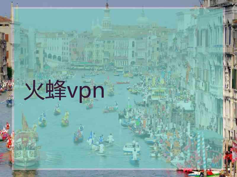 火蜂vpn