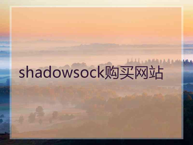 shadowsock购买网站