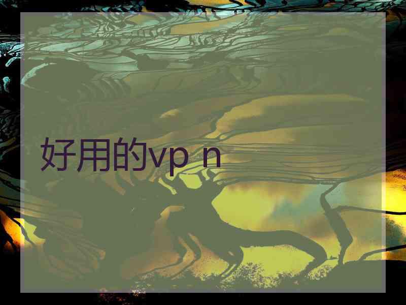 好用的vp n