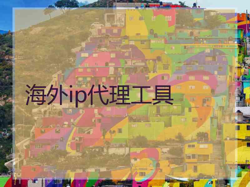 海外ip代理工具