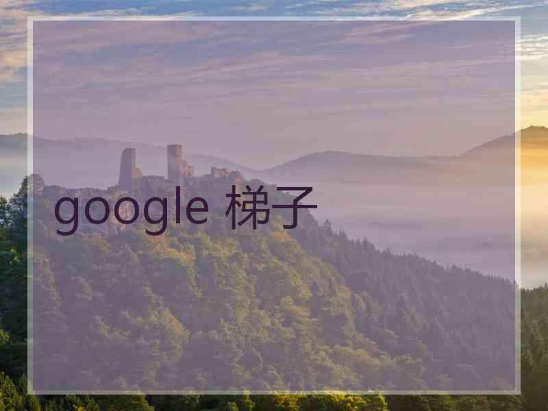 google 梯子
