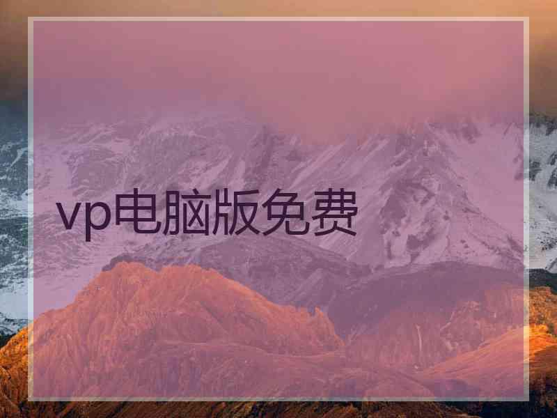 vp电脑版免费