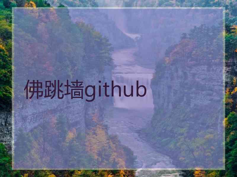 佛跳墙github