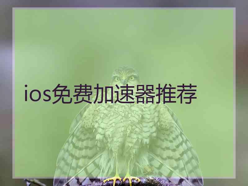 ios免费加速器推荐