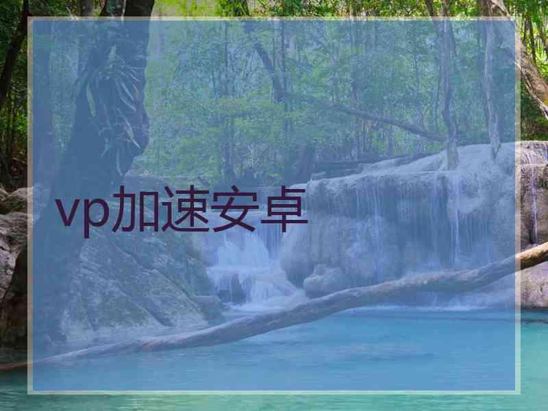 vp加速安卓