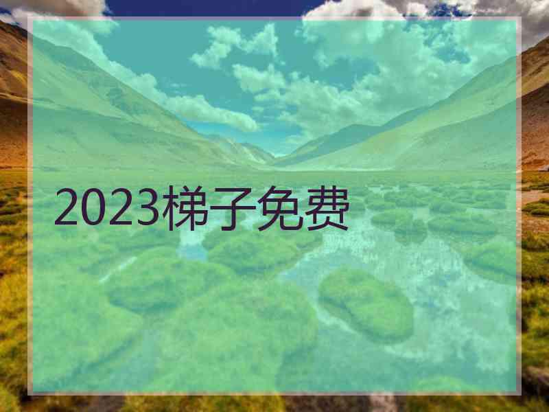 2023梯子免费