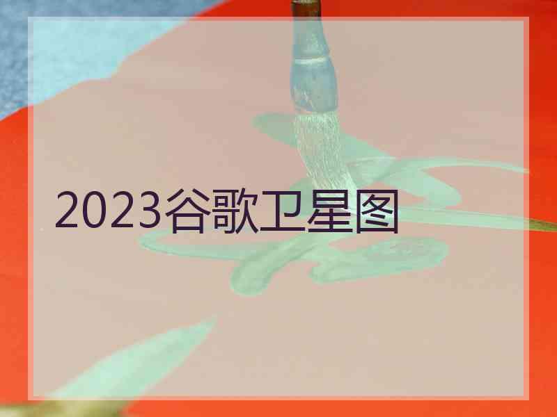 2023谷歌卫星图