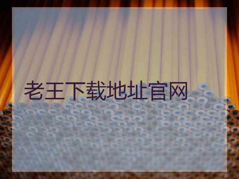 老王下载地址官网