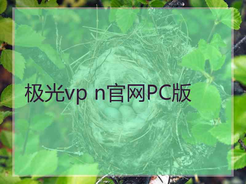 极光vp n官网PC版