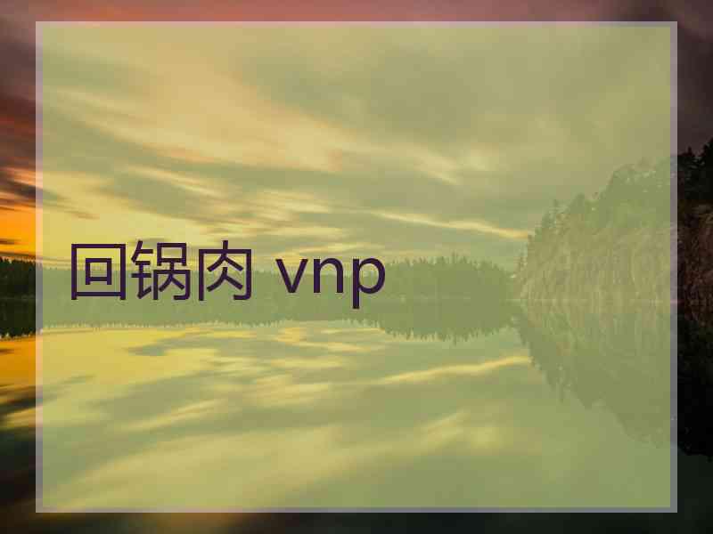 回锅肉 vnp
