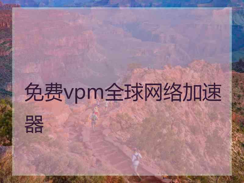 免费vpm全球网络加速器