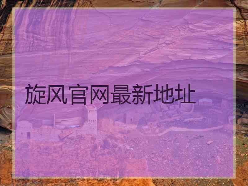 旋风官网最新地址