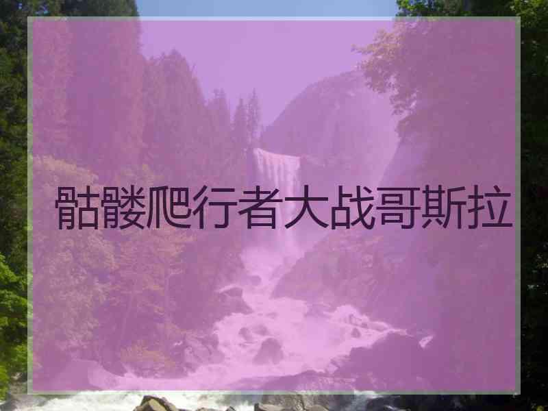 骷髅爬行者大战哥斯拉