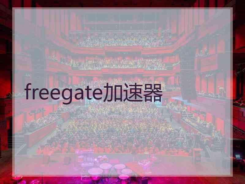 freegate加速器