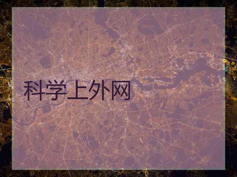 科学上外网