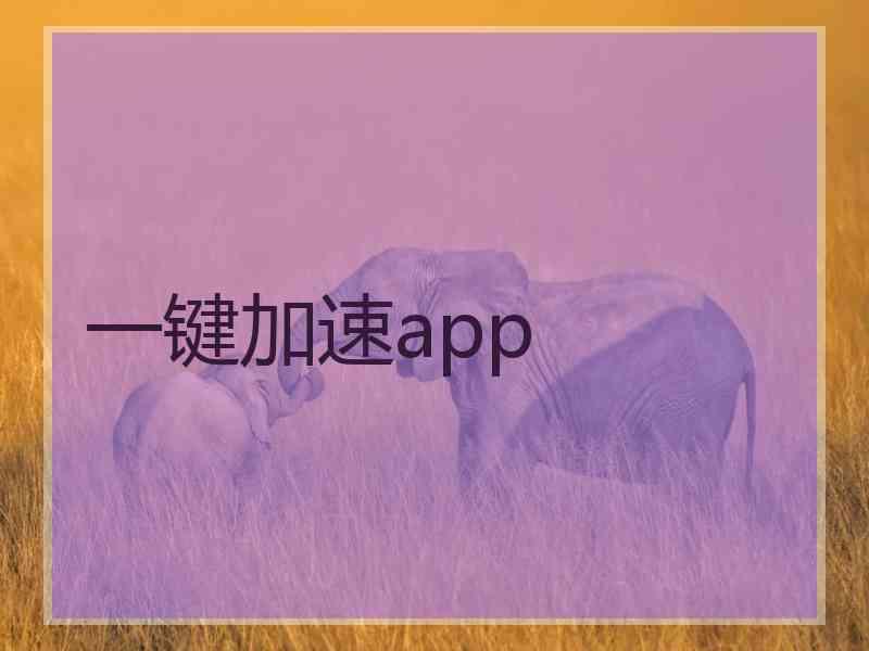 一键加速app