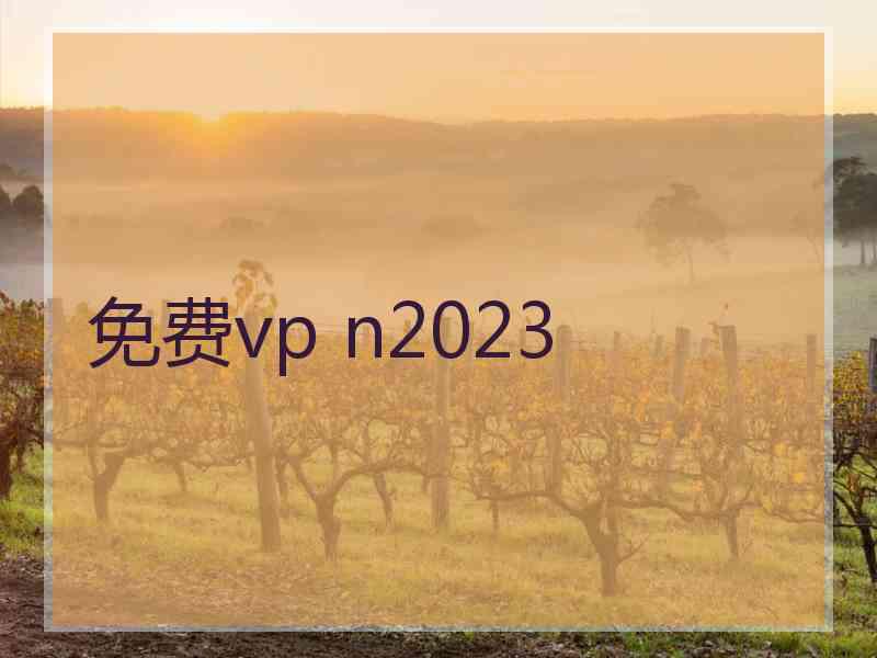 免费vp n2023