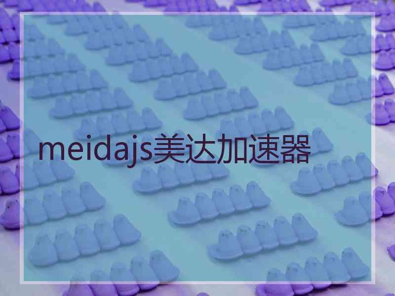 meidajs美达加速器