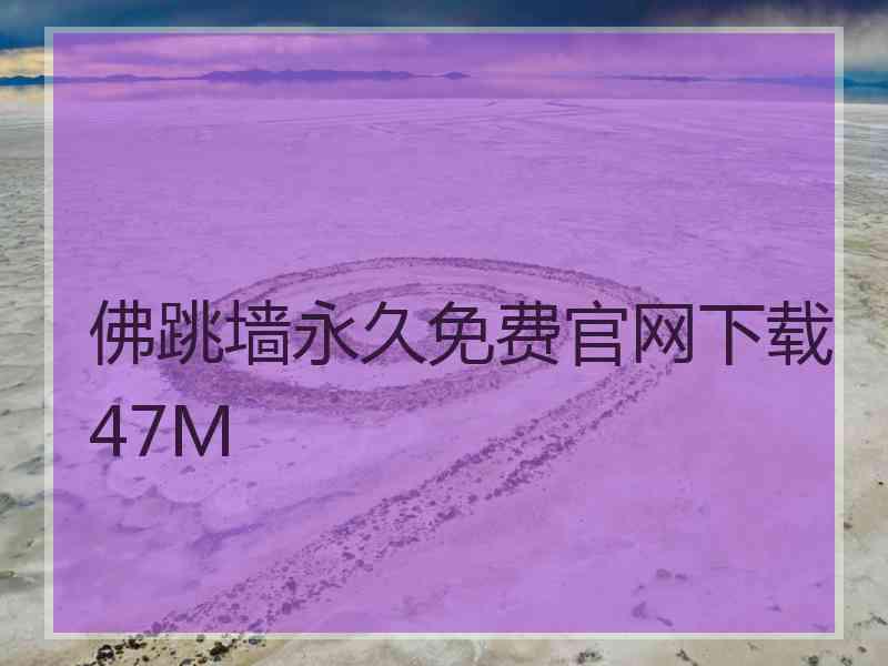 佛跳墙永久免费官网下载47M