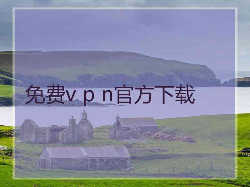 免费v p n官方下载