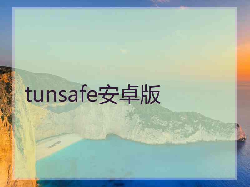 tunsafe安卓版