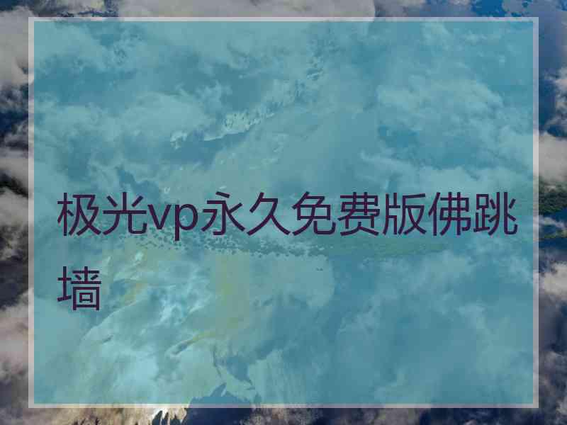 极光vp永久免费版佛跳墙