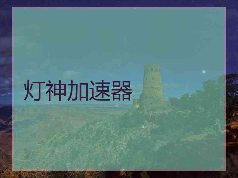 灯神加速器