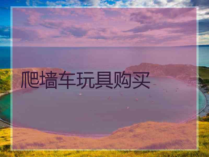 爬墙车玩具购买