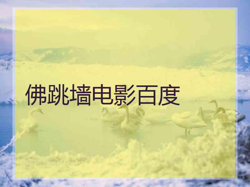 佛跳墙电影百度