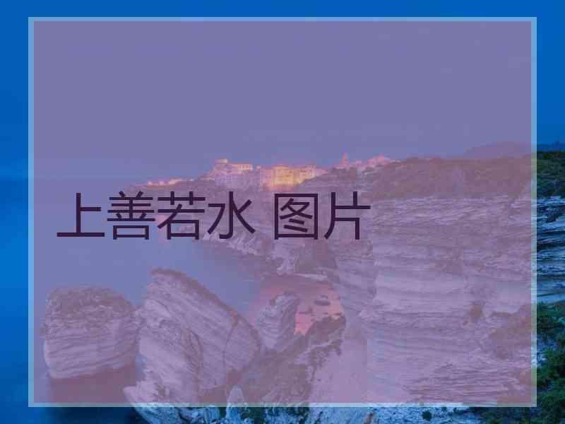 上善若水 图片