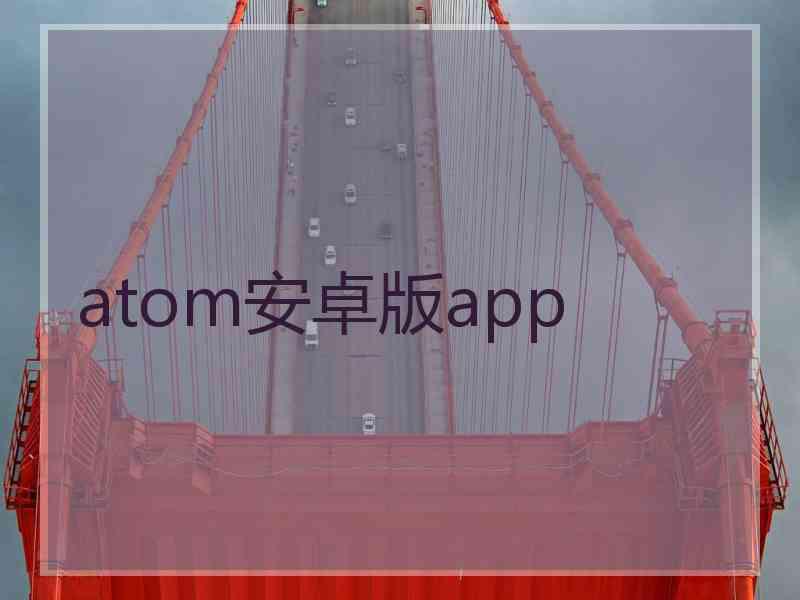 atom安卓版app