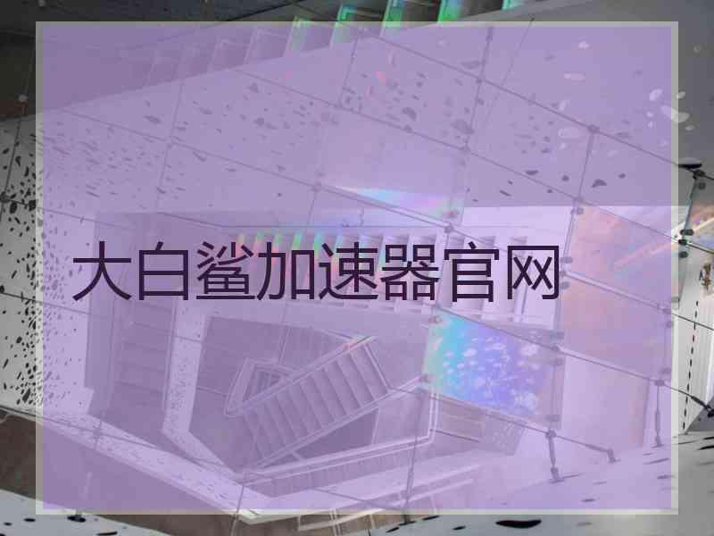 大白鲨加速器官网