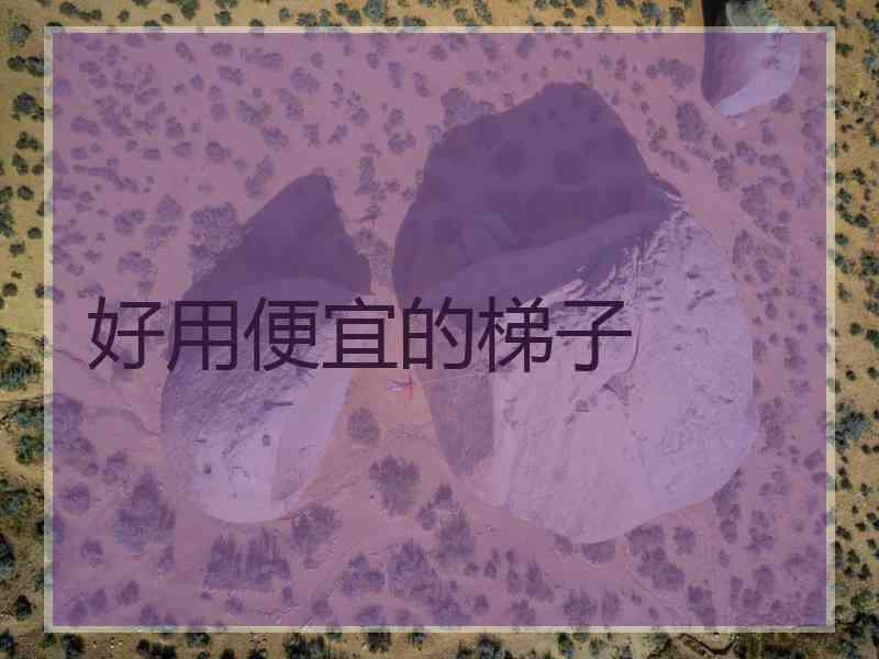 好用便宜的梯子
