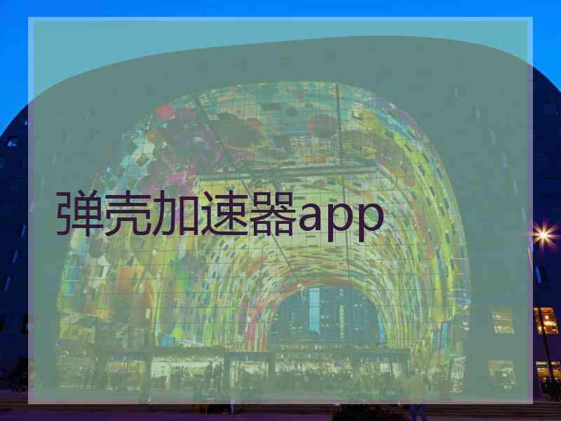 弹壳加速器app